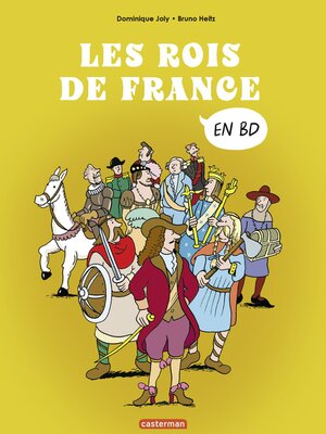 cover image of L'histoire de France en BD- Les rois de France
